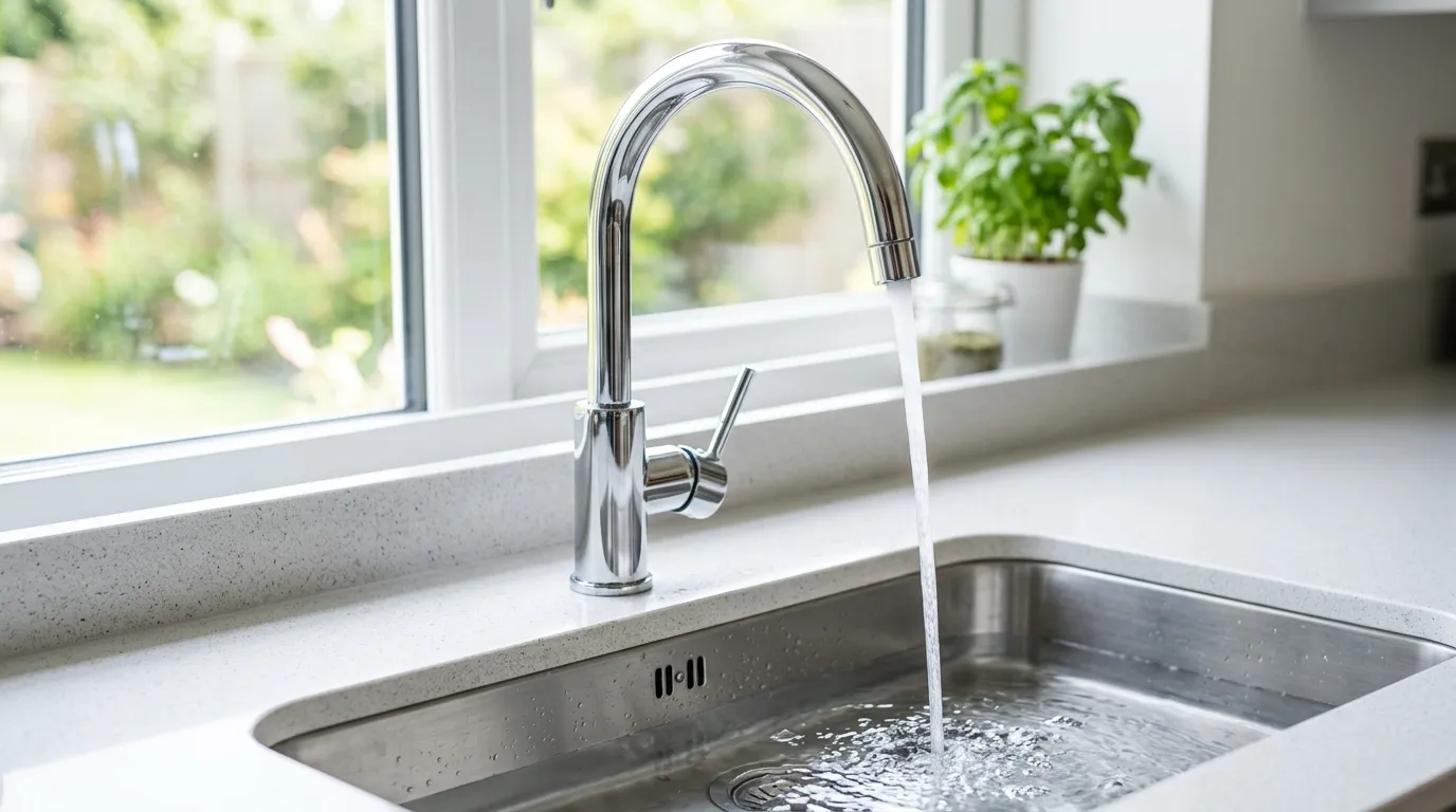 Local Plumbing Master Pros same day plumber fixing a faucet in Herricks, NY